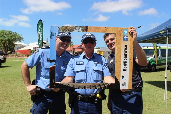 Road Ribbon for Road Safety - Broome Clint Haley Bryan Ball Kenneth