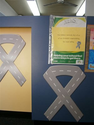 Road Ribbon for Road Safety - Warnbro Primary School