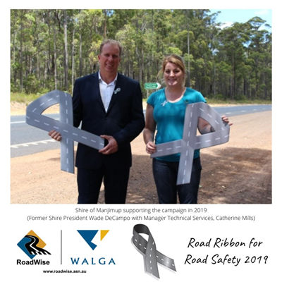 Road Ribbon for Road Safety - Shire of Manjimup