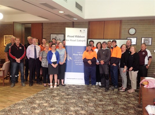 Road Ribbon for Road Safety - Shire of Narembeen Road Ribbon for