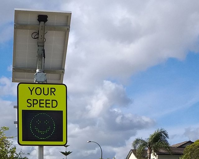 Pemberton Speed Display Signs