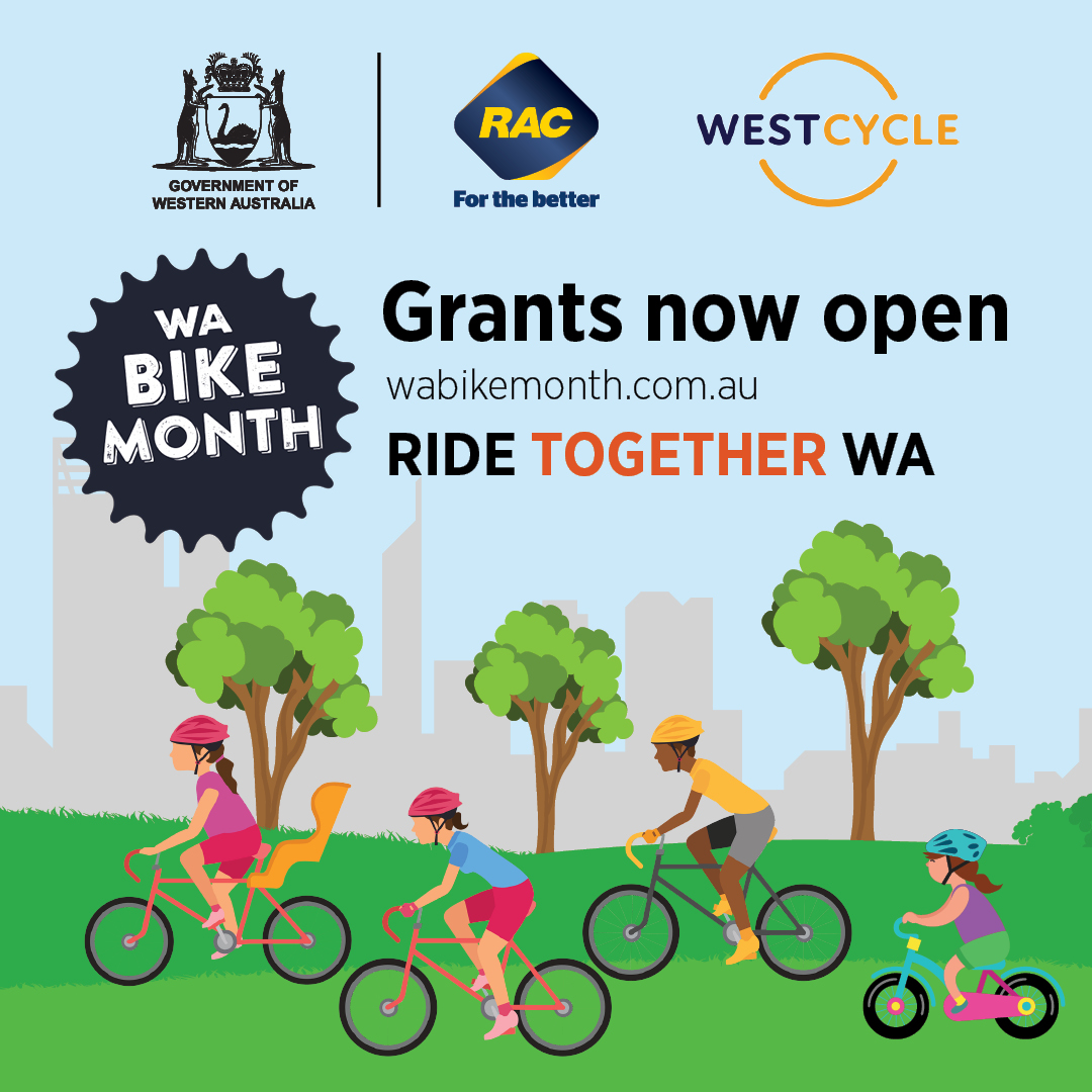 WA Bike Month grants are open