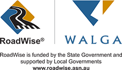 RoadWise and Walga logo